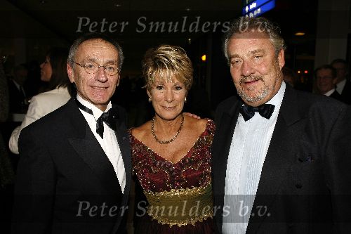 Amsterdam 16 januari 2006
Premiere Queen in concert in RAI.
Jules Croiset met Puck Croiset en Karel de Rooij ( helft van het duo Mini & Maxi