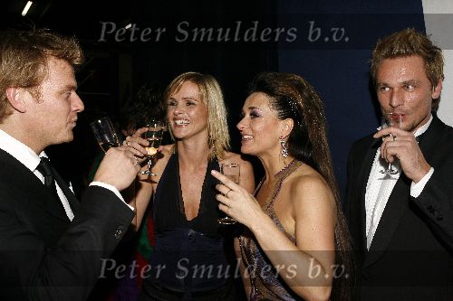 Amsterdam 17 januari 2006
Premiere Queen in concert in de RAI.
Tooske Breugem bastiaan Ragas en Laura Vlasblom met haar vriend Michel