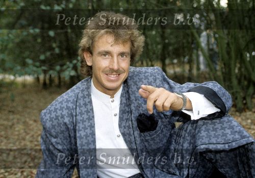 Hilversum, 16 augustus 1990
Marco Borsato, enkele dagen later na dat hij de Playbackshow bij Henny Huisman heeft gewonnen