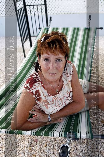 Curacao 7 januari 2006
Marianne Weber bij haar huis op Curacao