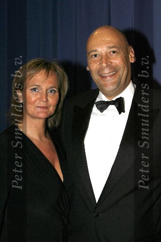 Amsterdam 17 januari 2006
Premiere Queen in concert in de RAI.
Marleen Houter met haar man Ron Peerenboom