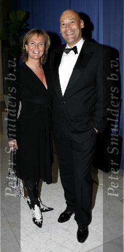 Amsterdam 17 januari 2006
Premiere Queen in concert in de RAI.
Marleen houter met haar man Ron Peerenboom