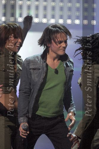 Hilversum, 7 Januari 2006 Studio 22
2e Finaleronde Idols 2006
Serge Idols