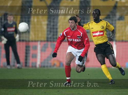 Kerkrade, 27 Januari 2006 
Kompetitiewedstrijd seizoen 2005/2006 
RODA JC - AZ eindstand 1-4 
Shota Arvelandze
