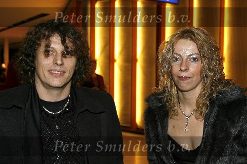 Amsterdam 17 januari 2006
Premiere Queen in concert in de RAI.
Sieb v d Ploeg met vriendin Jennifer