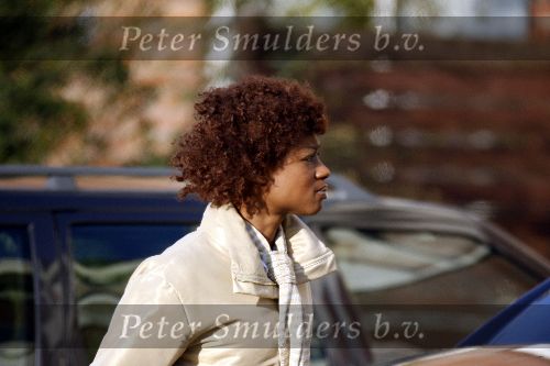 Amsterdam 14 januari 2006
Sylvana Simons winkelen