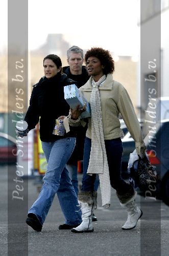 Amsterdam 14 januari 2006
Sylvana Simons winkelen met een vriend