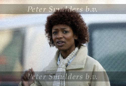 Amsterdam 14 januari 2006
Sylvana Simons winkelen