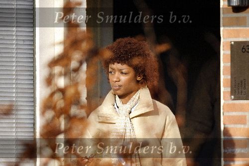 Amsterdam 14 januari 2006
Sylvana Simons winkelen