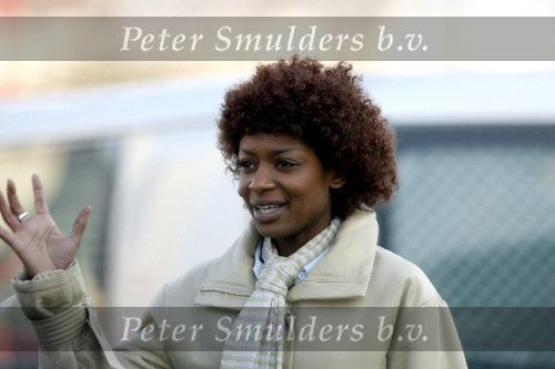 Amsterdam 14 januari 2006
Sylvana Simons winkelen