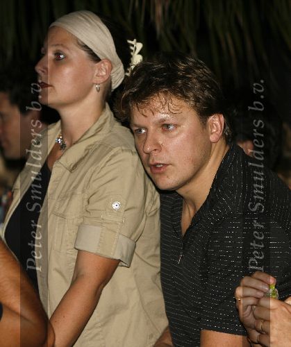 Curacao 6 januari 2006
Trijntje Oosterhuis optreden bij Mambo beach
Youri Mulder.