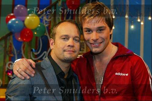 Weesp 12 januari 2003
100e aflevering van A life and cooking 
Carlo Boszhard met vriend