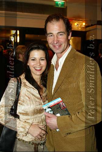 Amsterdam 14 januari 2003
Premiere van eten met vrienden in nieuwe de la mar 
Caroline de Bruijn en erik vogel