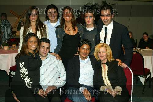 veldhoven 12 januari 2003
Hans Breukhoven en Connie Breukhoven met gezin
met geheel rechts Edwin Breukhoven