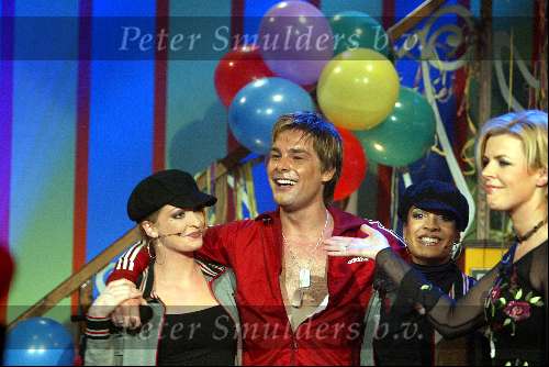 Weesp 12 januari 2003
100e aflevering van A life and cooking met Irene Moors,  Mrs Einsteinen Eloy de Jong