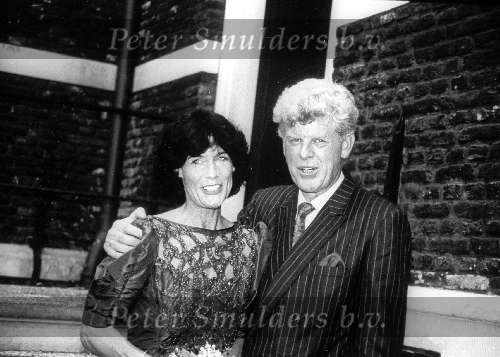 Trouwen in 1988
Gretta Duisenberg en Wim duisenberg trouwen