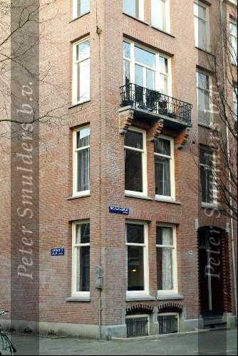 Amsterdam 11 januari 2002
Nieuwe huis Irene v d Laar