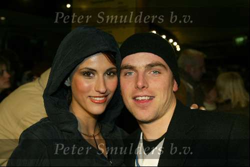 Amsterdam 13 januari 2003
Premiere 8 Miles 
VJ Kris en Jeroen Post
