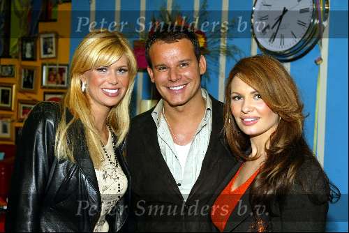 Weesp 12 januari 2003
100e aflevering van A life and cooking 
Estelle Cruyff Leontine Borsato en Leco v Zadelhof
