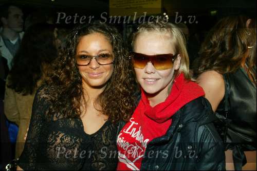 Amsterdam 13 januari 2003
Premiere 8 Miles 
Liesbeth Kamerling en Fajah Lourens