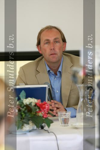 Zandvoort, 18 Juli 2006
KLM Dutch Open 2006 Persconferentie op de Kennemer Golfclub
toernooidirecteur Daan Slooter