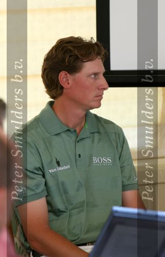 Zandvoort, 18 Juli 2006
KLM Dutch Open 2006 Persconferentie op de Kennemer Golfclub
Maarten Lafeber, een van de deelnemers