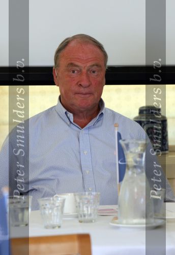 Zandvoort, 18 Juli 2006
KLM Dutch Open 2006 Persconferentie op de Kennemer Golfclub
Robbie v Erven Dorens tijdens de perspresentatie