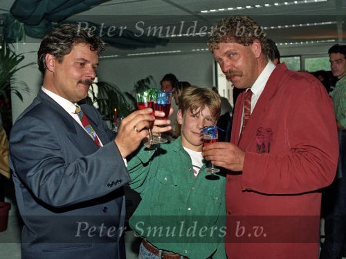 Eindhoven, 3 Juli 1991
Harrie v d Moesdijk met de inmiddels overleden Joost Geerts