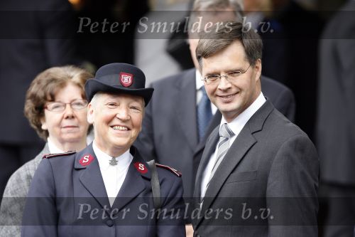 Amsterdam 30 juni 2007
Begrafenis Majoor Boshardt in Amsterdam. Jan peter Balkenende