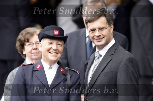 Amsterdam 30 juni 2007
Begrafenis Majoor Boshardt in Amsterdam. Jan peter Balkenende