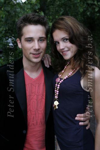 Bloemendaal 10 juli 2007
Premiere Harry Potter in openlucht theater.
Aanwezig heel veel acteurs van ONM en GTST.Joey v d Velde met zijn vriendin Marly v d Velde