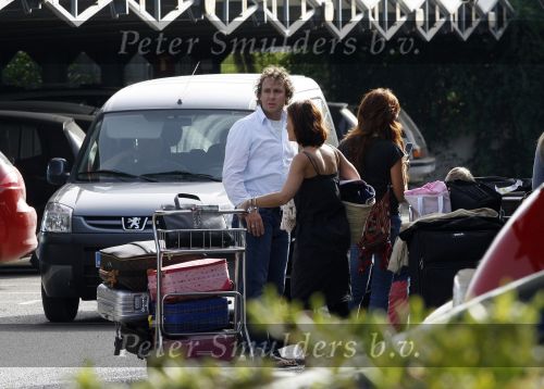 Ibiza 8 juli 2007
Marco Borsato en Leontine Borsato op vakantie met hun kinderen Luca Senna en Jada op ibiza.