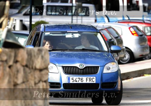 Ibiza 8 juli 2007
Marco Borsato en Leontine Borsato op vakantie met hun kinderen Luca Senna en Jada op ibiza.