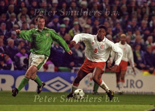 Dublin, Belangrijke interland voor EK 1996
Ierland-Nederland, eindstand 0-2 
2 Doelpunten Patrick Kluivert