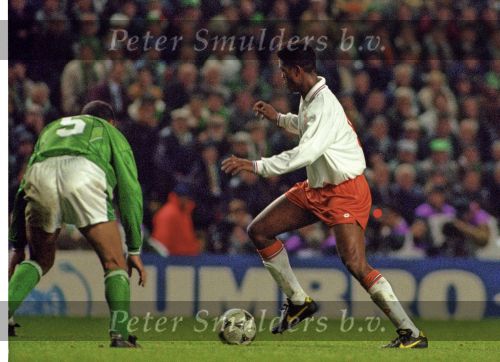 Dublin, Belangrijke interland voor EK 1996
Ierland-Nederland, eindstand 0-2 
2 Doelpunten Patrick Kluivert