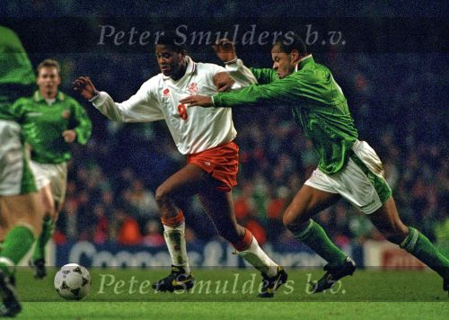 Dublin, Belangrijke interland voor EK 1996
Ierland-Nederland, eindstand 0-2 
2 Doelpunten Patrick Kluivert