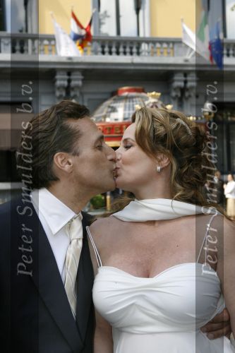Den Haag, 7 Juli 2007
Trouwen Robert Schoemacher met de 6 maanden zwangere Claudia v Zweden.