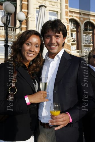 Scheveningen 1 juli 2007
Optreden van il divo bij het kurhaus georganiseerd door het holland casino.  Sander Lusink met vriendin