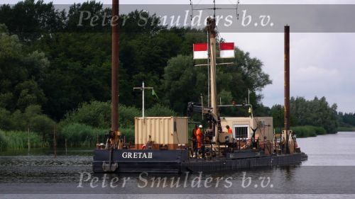 Werkzaamheden op het water ( Gooimeer 2007 )