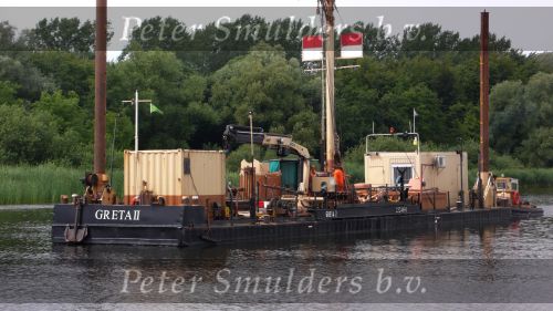 Werkzaamheden op het water ( Gooimeer ) 2007
