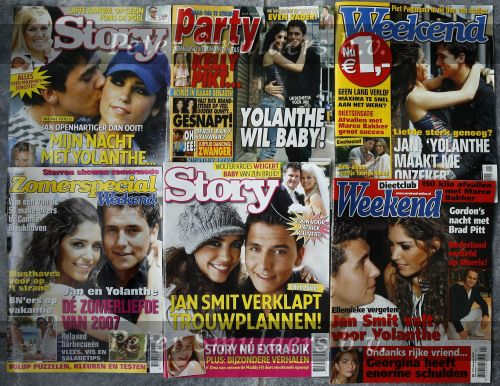 Nigtevecht 22 juni 2007
Covers story party en weekend van Jan Smit en Yolanthe Cabau v Kasbergen.