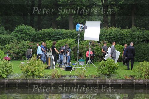 Loenen aan de Vecht, 10 Juni 2010
Film TV/opnames met o.a. Erik de Vogel 
Foto Peter Smulders BV