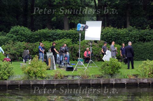 Loenen aan de Vecht, 10 Juni 2010
Film TV/opnames met o.a. Erik de Vogel 
Foto Peter Smulders BV