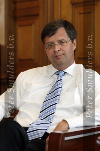 Den Haag 25 mei 2010
Karel Hille interviewt Jan Peter Balkenende in het torentje.
Peter Smulders bv