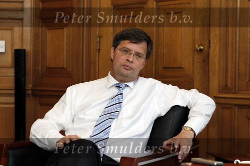 Den Haag 25 mei 2010
Karel Hille interviewt Jan Peter Balkenende in het torentje.
Peter Smulders bv