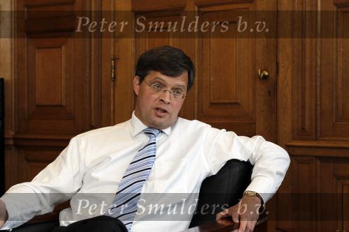 Den Haag 25 mei 2010
Karel Hille interviewt Jan Peter Balkenende in het torentje.
Peter Smulders bv