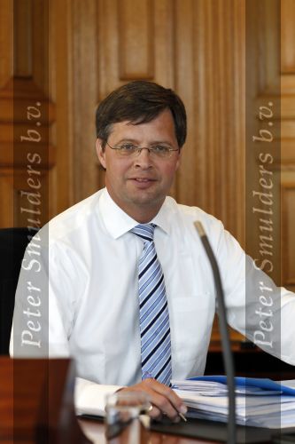 Den Haag 25 mei 2010
Karel Hille interviewt Jan Peter Balkenende in het torentje.
Peter Smulders bv