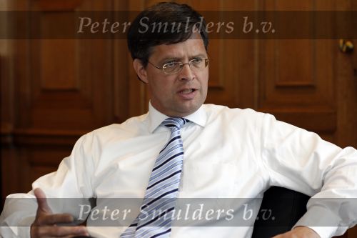 Den Haag 25 mei 2010
Karel Hille interviewt Jan Peter Balkenende in het torentje.
Peter Smulders bv
