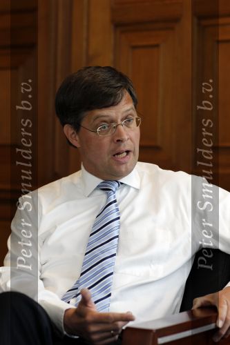 Den Haag 25 mei 2010
Karel Hille interviewt Jan Peter Balkenende in het torentje.
Peter Smulders bv
