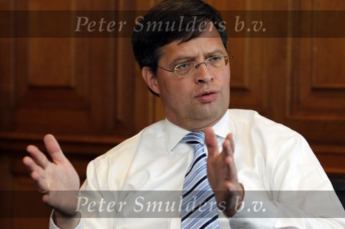 Den Haag 25 mei 2010
Karel Hille interviewt Jan Peter Balkenende in het torentje.
Peter Smulders bv